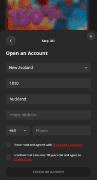 Interfejs kasyna Bruce Bet z widocznymi grami i promocjami